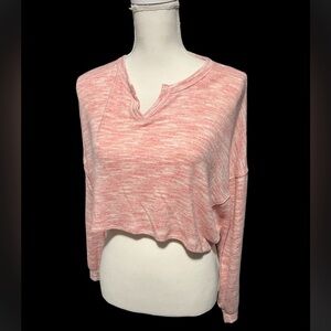 🎉HOST PICK🎉Fleece cropped long sleeve